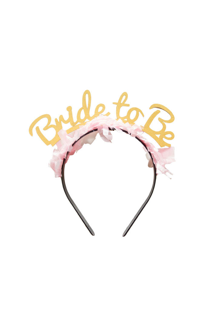 PARTY UP TOP HEADBAND: SINGLE 'BRIDE TO BE' - Bracket