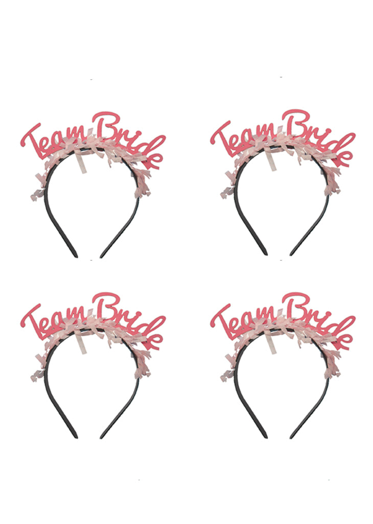 TEAM BRIDE HEADBAND PACK