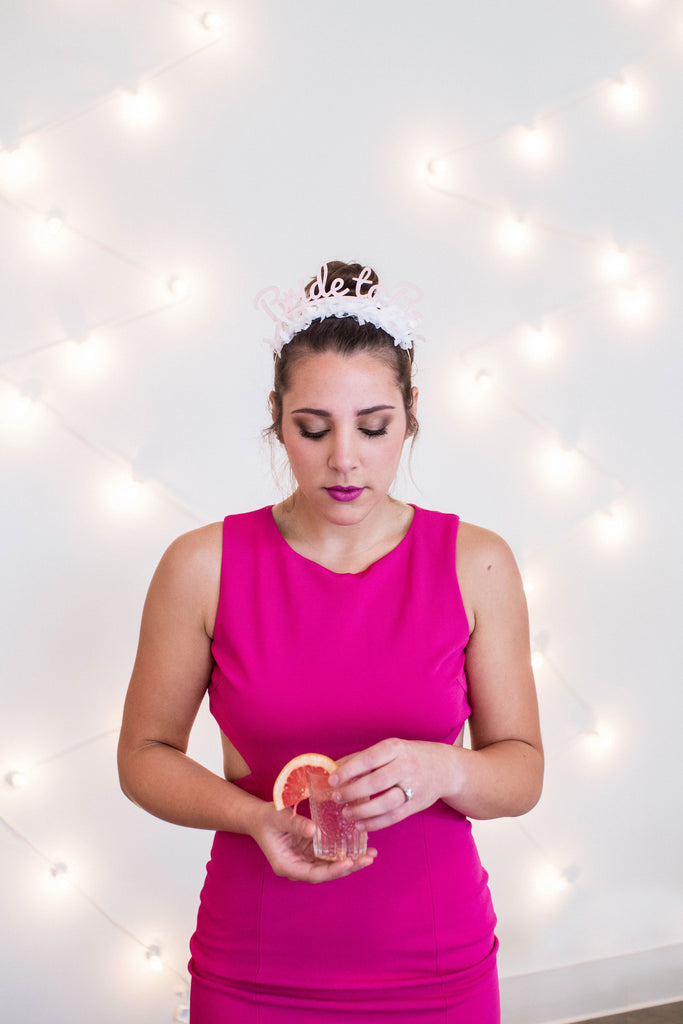 PARTY UP TOP HEADBAND: SINGLE 'BRIDE TO BE' - Bracket