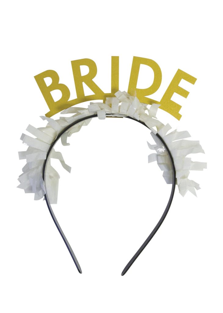 PARTY UP TOP HEADBAND: SINGLE 'BRIDE' - Bracket