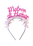PARTY UP TOP HEADBAND: SINGLE 'MATRON OF HONOR' - Bracket