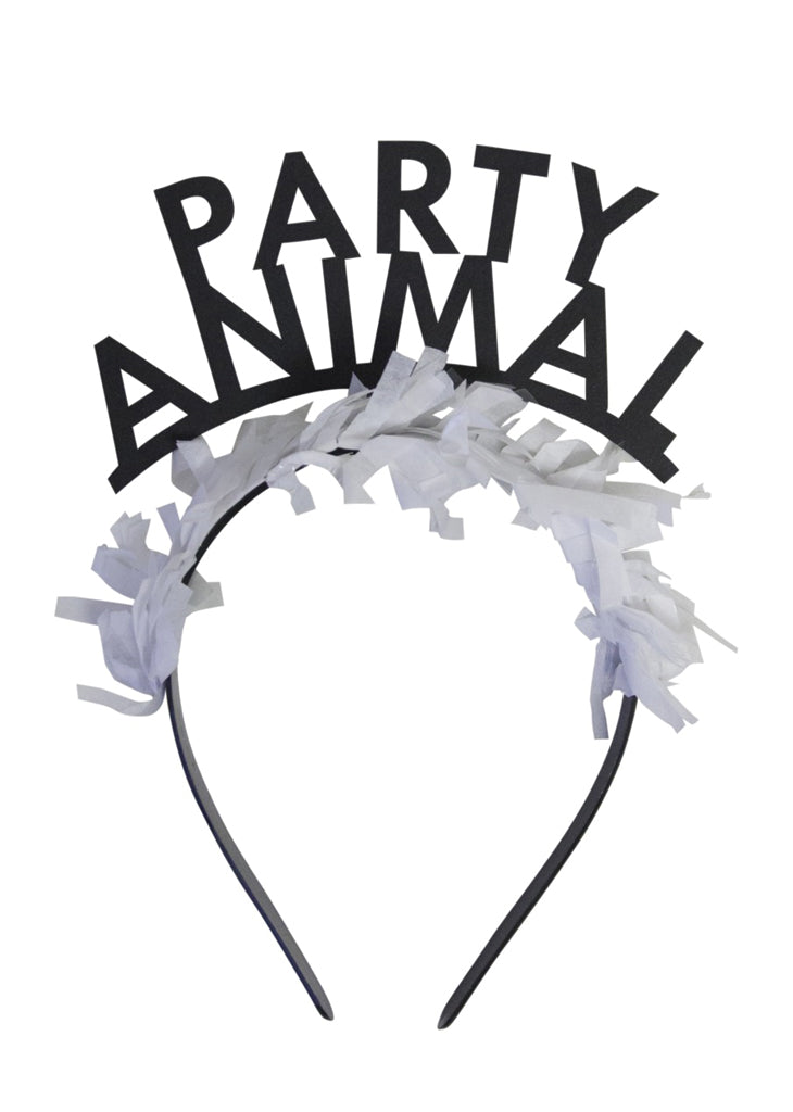 SINGLE PARTY HEADBAND 'PARTY ANIMAL' - Bracket